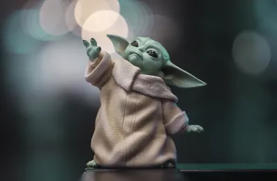 Фигурка Дитя (Малыш Йода) / Baby Yoda, 8 см – купить в интернет-магазине,  цена, заказ online