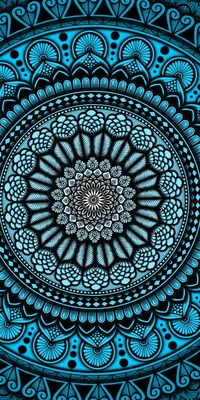 Blue mandala art wallpaper | Graffiti wallpaper, Mandala art, Poster  background design