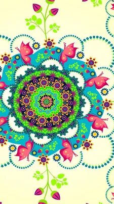 Mandala Flower Wallpaper