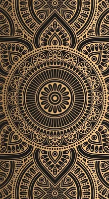 Pin by Diana on Luxury | Mandala wallpaper, Mandala design art, Graphic  wallpaper