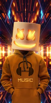 Создать мем \"классные неоновые обои, marshmello, marshmello neon обои на  телефон\" - Картинки - Meme-arsenal.com