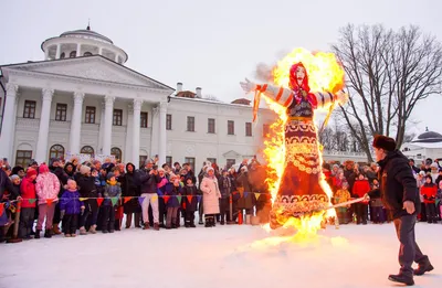 Как развлекались на Масленицу