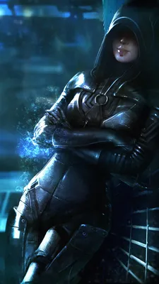 Photo Mass Effect 3 Miranda Fantasy young woman Games Hood 1080x1920