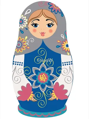 Matreshka / Matroshka / Матрешка / Matryoshka\" Greeting Card by IrenaW |  Redbubble