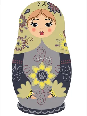 Matreshka / Matroshka / Матрешка / Matryoshka\" Poster by IrenaW | Redbubble