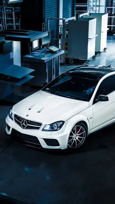 Mercedes-Benz C63 AMG Wallpaper for iPhone 12 Pro