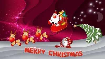 Merry christmas everyone Royalty Free Vector Image