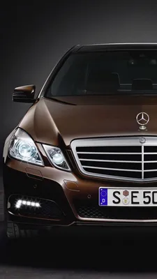 Обои Mercedes Benz E-Class для телефона и на рабочий стол iPhone 7