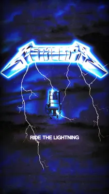 Ride the lightning | Metallica art, Ride the lightning, Band posters