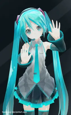 Hatsune Miku обои на телефон [21+ изображений]