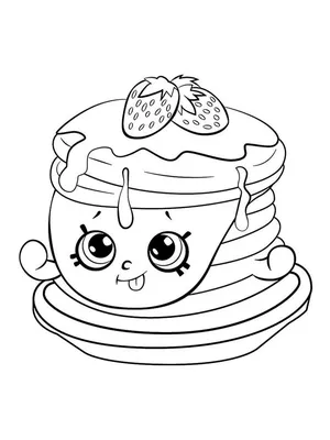 Раскраски Милая еда | Cute coloring pages, Shopkins colouring pages,  Shopkin coloring pages