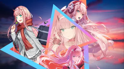 Обои на телефон: Аниме, Милый Во Франксе, Zero Two (Дорогая В Franxx), Хиро  (Дорогой Во Franxx), 903977 скачать картинку бесплатно.