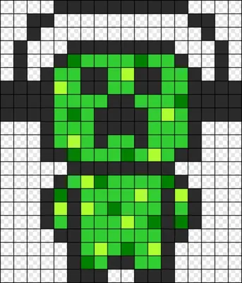 Minecrfat Tools Iron Perler Bead Pattern | Bead Sprites | Misc Fuse Bead  Patterns