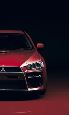 Скачать 2560x1600 mitsubishi lancer evolution x, mitsubishi, спорткар,  гонки, вид сбоку, красный обои, картинки 16:10