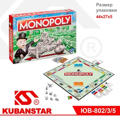 Монополия Классическая (Monopoly) Настольная игра – обзор, правила