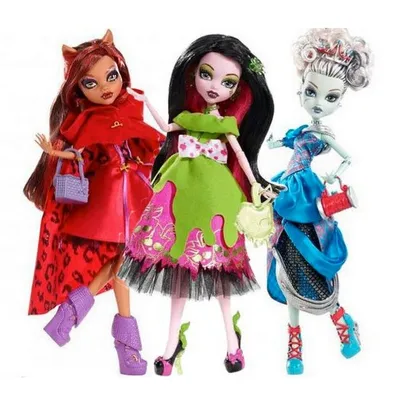 Переводная временная татуировка Персонажи Monster High Монстер Хай -  неоновая тату