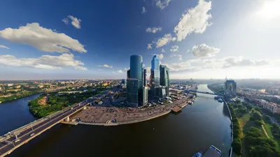 Скачать 1920x1080 москва - сити, москва, россия, архитектура обои, картинки