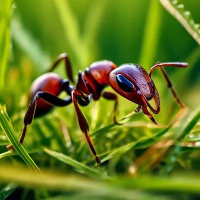 Муравьи Camponotus nicobarensis (рыжий реактивный муравей) матка с муравьями  (2-5) – купить в Москве недорого в интернет-магазине AntPlant