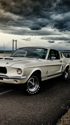 Фотографии Ford Mustang GT350 1967 Shelby машины 1080x1920