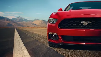 Обои на телефон ford, mustang, gt, черный, пейзаж, красный - скачать  бесплатно в высоком качестве из категории \"Машины\"