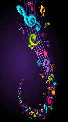 Pin by Martha López ❤ on WALLPAPERS | Music notes drawing, Music notes art,  Music notes background