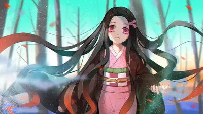 Nezuko Kamado Phone Wallpapers - AniYuki - Anime Portal