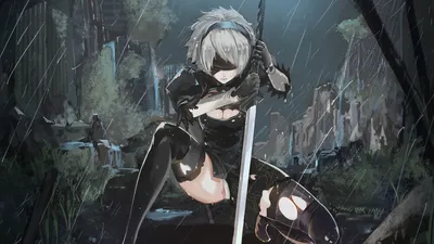 Nier: Automata, イリヤ, 2B (Nier: Automata), HD phone wallpaper | Peakpx