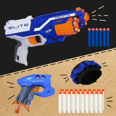 Отзывы о бластер Hasbro Nerf Элит Дизраптор B9837 - отзывы покупателей на  Мегамаркет | бластеры B9837 - 100000364832