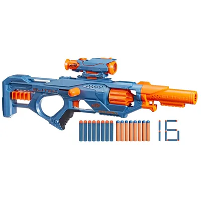 Nerf Elite 2.0 Double Punch Dart Blaster, 50 Nerf Elite Darts, 2x 10-Dart  Clips, Motorized Nerf Blaster | Toys R Us Canada