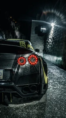 Обои Nissan Skyline GTR R35 для телефона и на рабочий стол 750x1334