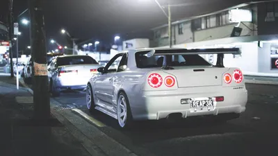 Nissan Skyline R34 Живые обои от zdiaz