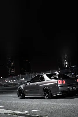 Download wallpaper nissan, skyline, gtr, gt r, r34, v spec 2 nur