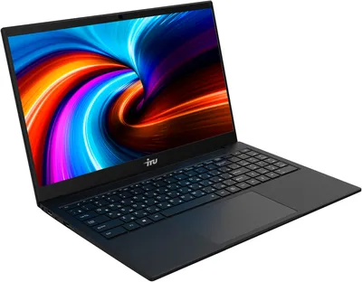 Ноутбук IRU Калибр 15TLI Core i3 1115G4 8Gb SSD256Gb Intel UHD Graphics  15.6\" IPS FHD (1920x1080) Free DOS black WiFi BT Cam 7 1871663 -  официальная гарантия производителя.