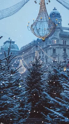 author unknown // aesthetic wallpaper iphone christmas wallpaper iphone  wallpaper iphone 12 wallpaper iphone 11 wa… | Зимние картинки, Фоновые  рисунки, Зимние сцены