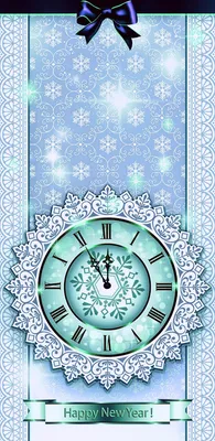 Обои Телефон | Wallpaper, Christmas bling, Clock