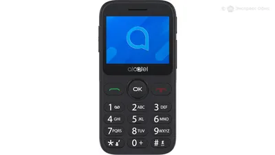 Мобильный телефон Alcatel 2020X серебристый моноблок 1Sim 2.4\" 240x320  Nucleus 0.3Mpix GSM900/1800 GSM1900 FM microSD max32Gb Серебристый/Черный —  купить в Москве, цены в интернет-магазине «Экспресс Офис»