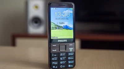 Мобильный телефон Philips E2301 Xenium 32Mb темно-серый моноблок 2Sim 2.8\"  240x320 Nucleus 0.3Mpix GSM900/1800 MP3 FM microSD Черный/Оранжевый —  купить в Москве, цены в интернет-магазине «Экспресс Офис»