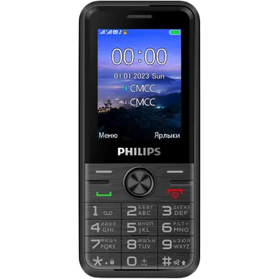 Мобильный телефон Philips Xenium E6500 Black, купить в Москве, цены в  интернет-магазинах на Мегамаркет