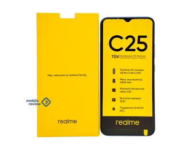 Обзор realme C25 (RMX3191) — Mobile-review.com — Все о мобильной технике и  технологиях