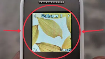 How To Change Display Wallpaper in Samsung Guru GT E1200Y - YouTube