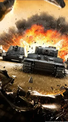 Обои World of Tanks - WOT для телефона и на рабочий стол iPhone 5S