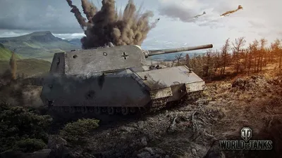 Обои World of tanks, Waffentrager auf E 100 на телефон 1080x1920