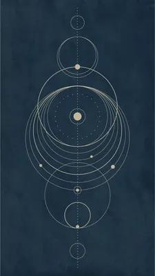 Pin by merrilue on w a l l p a p e r s . | Solar system design, Geometry  art, Sacred geometry art