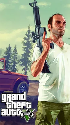 Download Gta 5 Phone Trevor Philips Wallpaper | Wallpapers.com