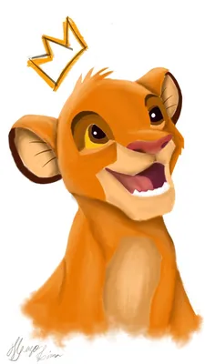 Обои на рабочий стол Симба и Нала герои из мультфильма Король лев / Tthe  lion king, обои для рабочего стола, скачать обои, обои бесплатно