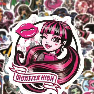 Наклейки MONSTER HIGH для стайлинга автомобиля, велосипеда, мотоцикла,  телефона, ноутбука, путешествий, багажа, крутые смешные наклейки, оптовая  продажа, 10/30/50 шт. | AliExpress