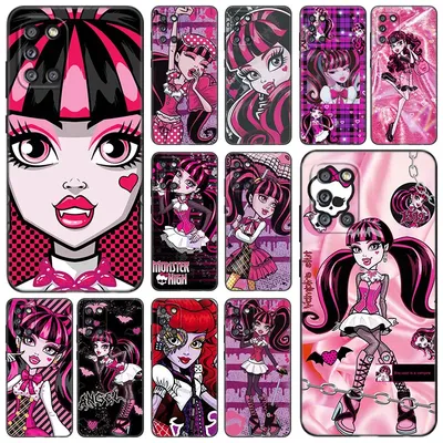 Чехол Аниме Monster High для телефона Samsung Galaxy A01 A03 Core A02 A10  A20 S A11 A30 A40 A41 A5 2017 A6 A8 Plus A7 2018, чехол | AliExpress