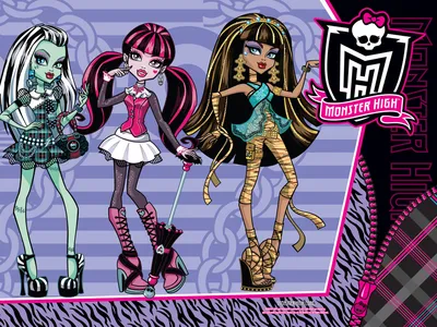 Купить постер (плакат) Monster High на стену для интерьера (артикул 103901)