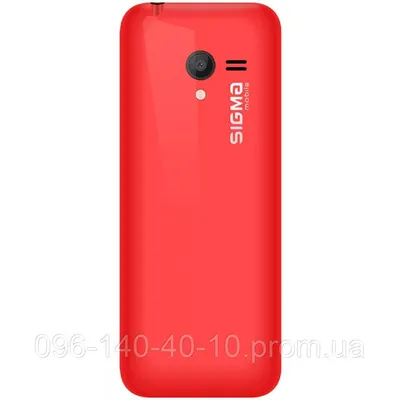 Мобильный телефон Sigma X-style 351 LIDER Red 4827798121948 BX, код:  7484809 (ID#2010077995), цена: 1071.99 ₴, купить на Prom.ua