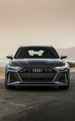 Скачать 800x1420 audi rs6, audi, автомобиль, черный, дорога обои, картинки  iphone se/5s/5c/5 for parallax